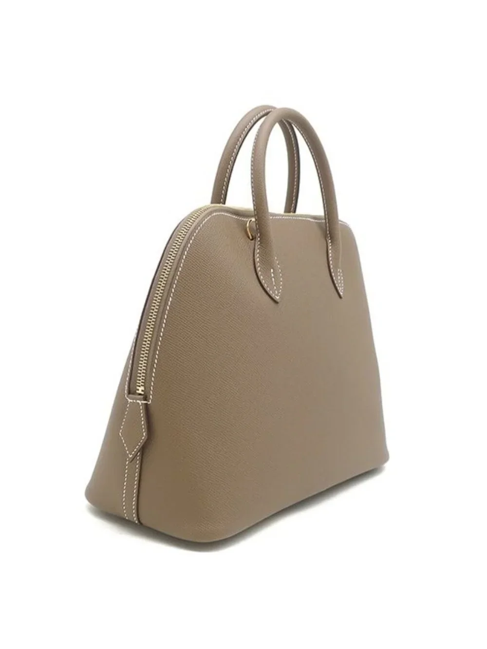 Hermes 2-Way Bag Bolide 1923 30 Veau Epsom Etoupe Gold Greige